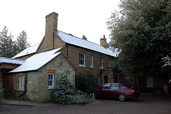 Manor Farmhouse - side view January 2013